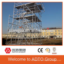 Q235 / Q345 ringlock Andaime torre de trabalho para venda na China para a áfrica